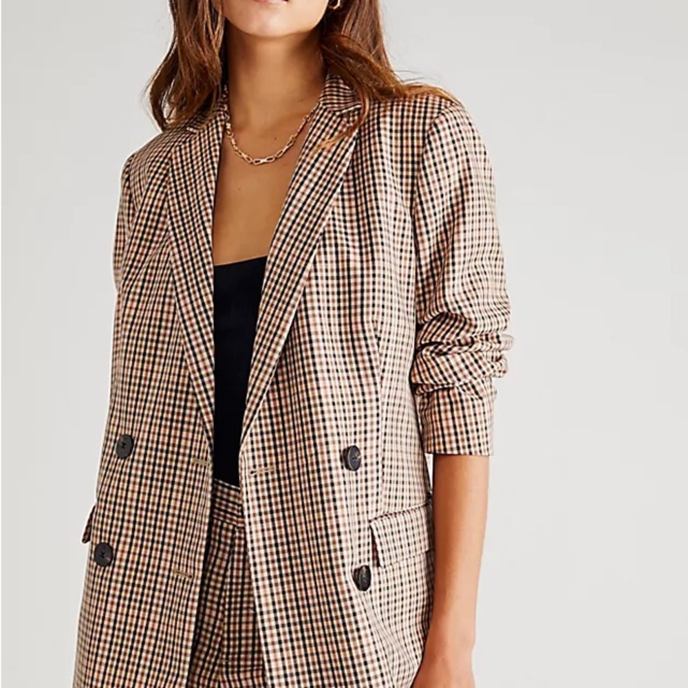 Scotch & Soda Lowry Plaid Suit XS/26 NWT